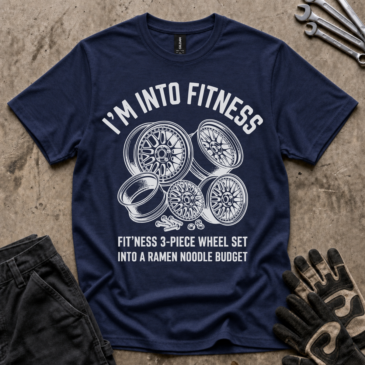 Fitness Wheel Set T-Shirt