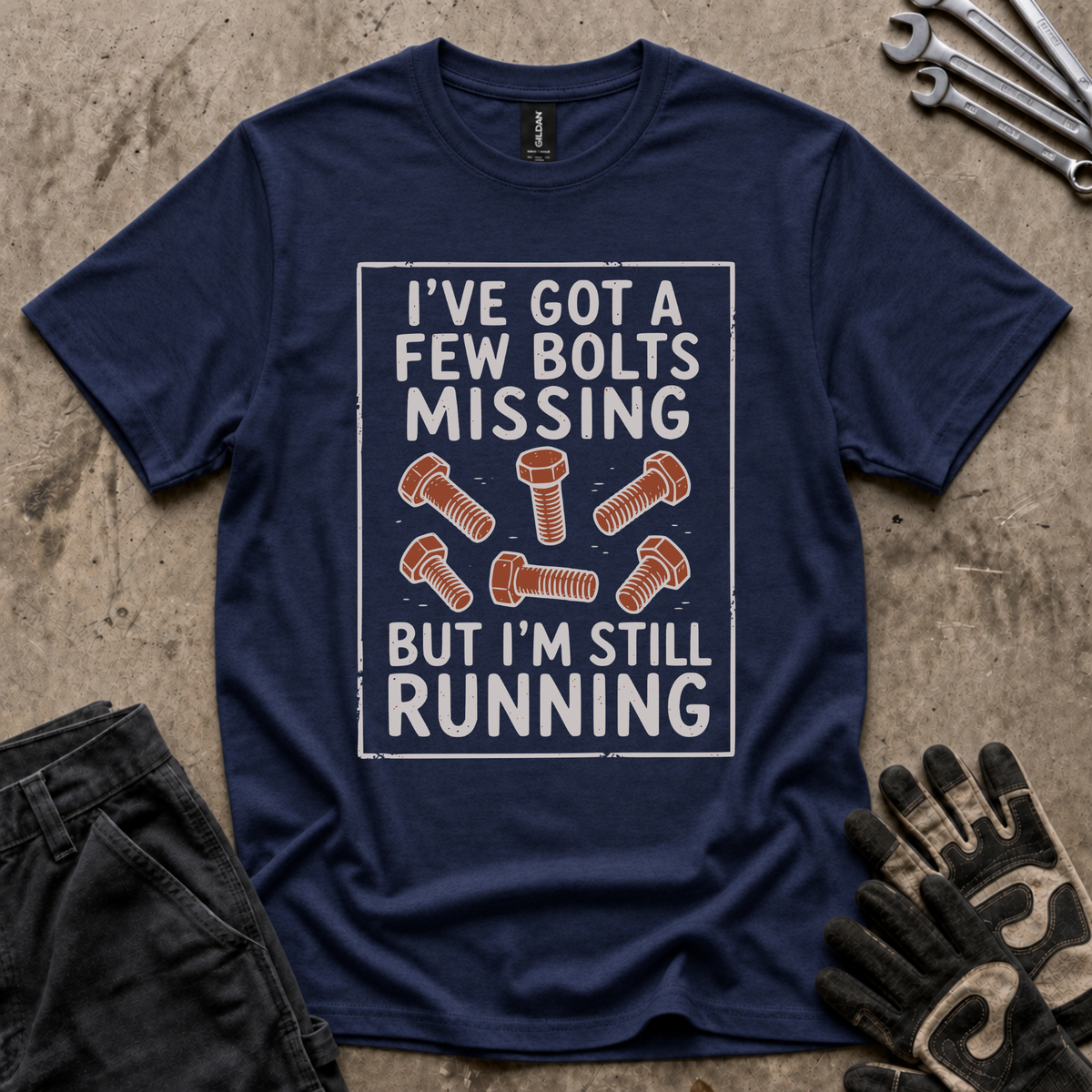 Missing Bolts T-Shirt