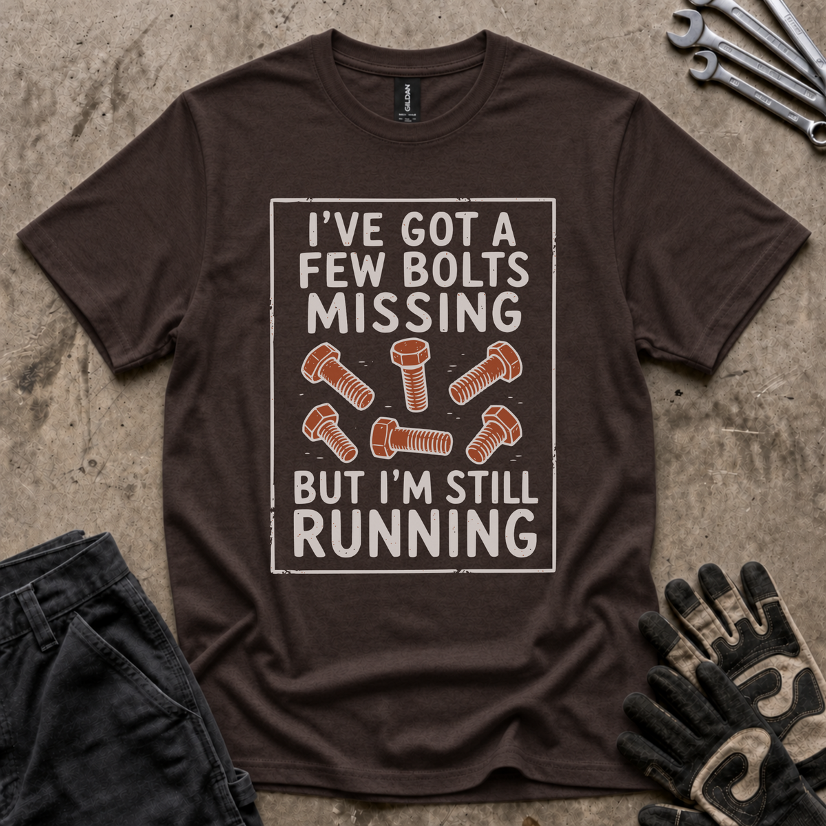 Missing Bolts T-Shirt