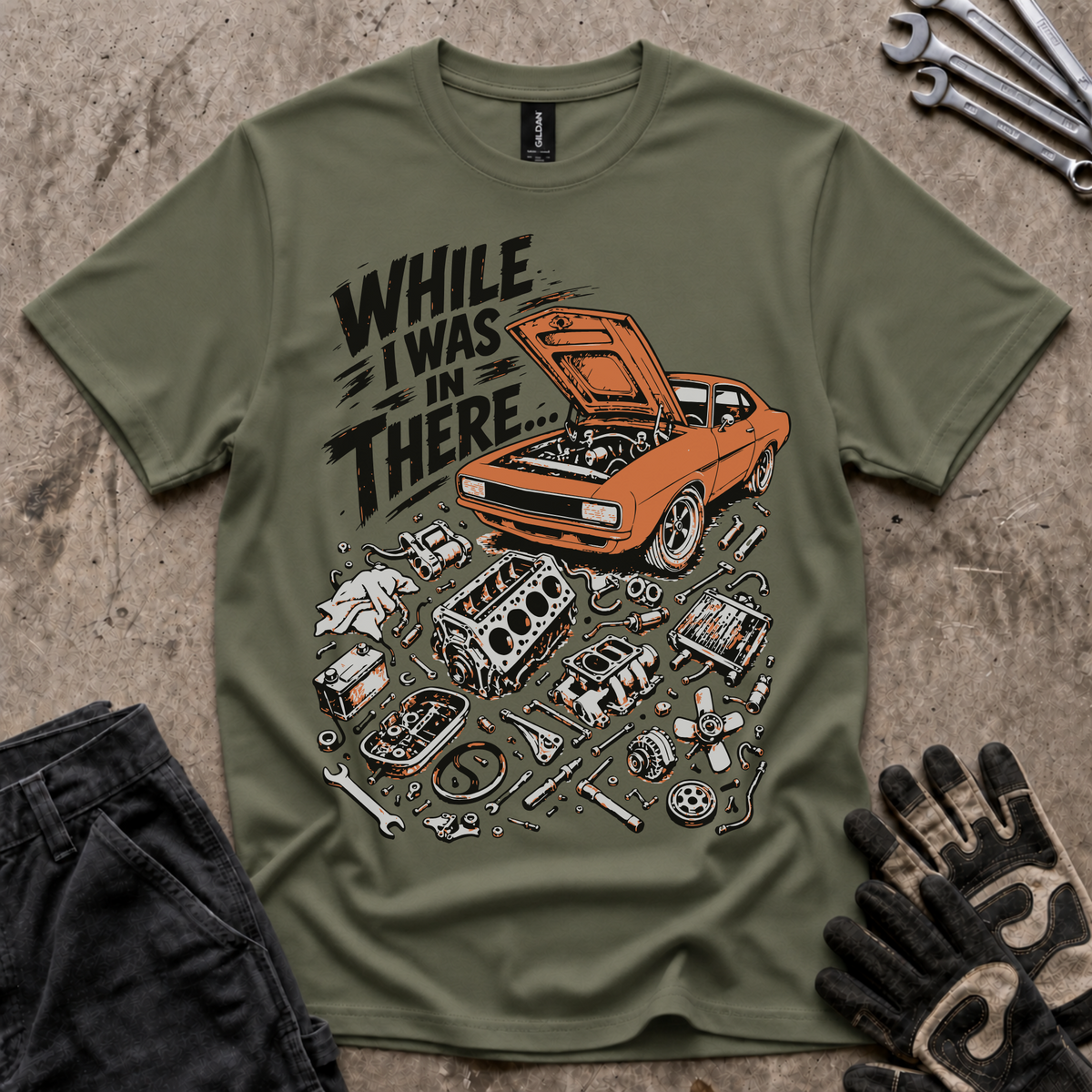 While In There T-Shirt