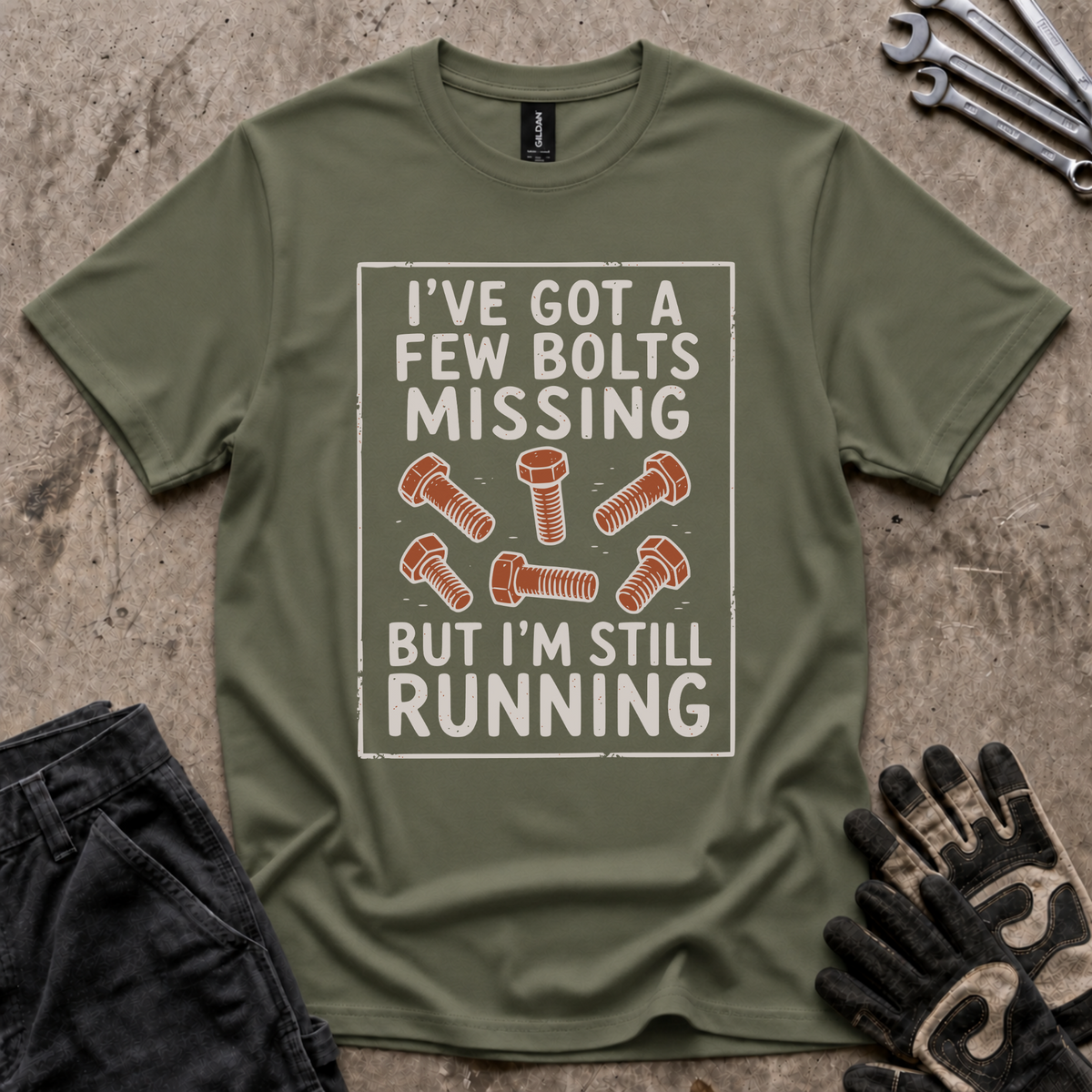 Missing Bolts T-Shirt