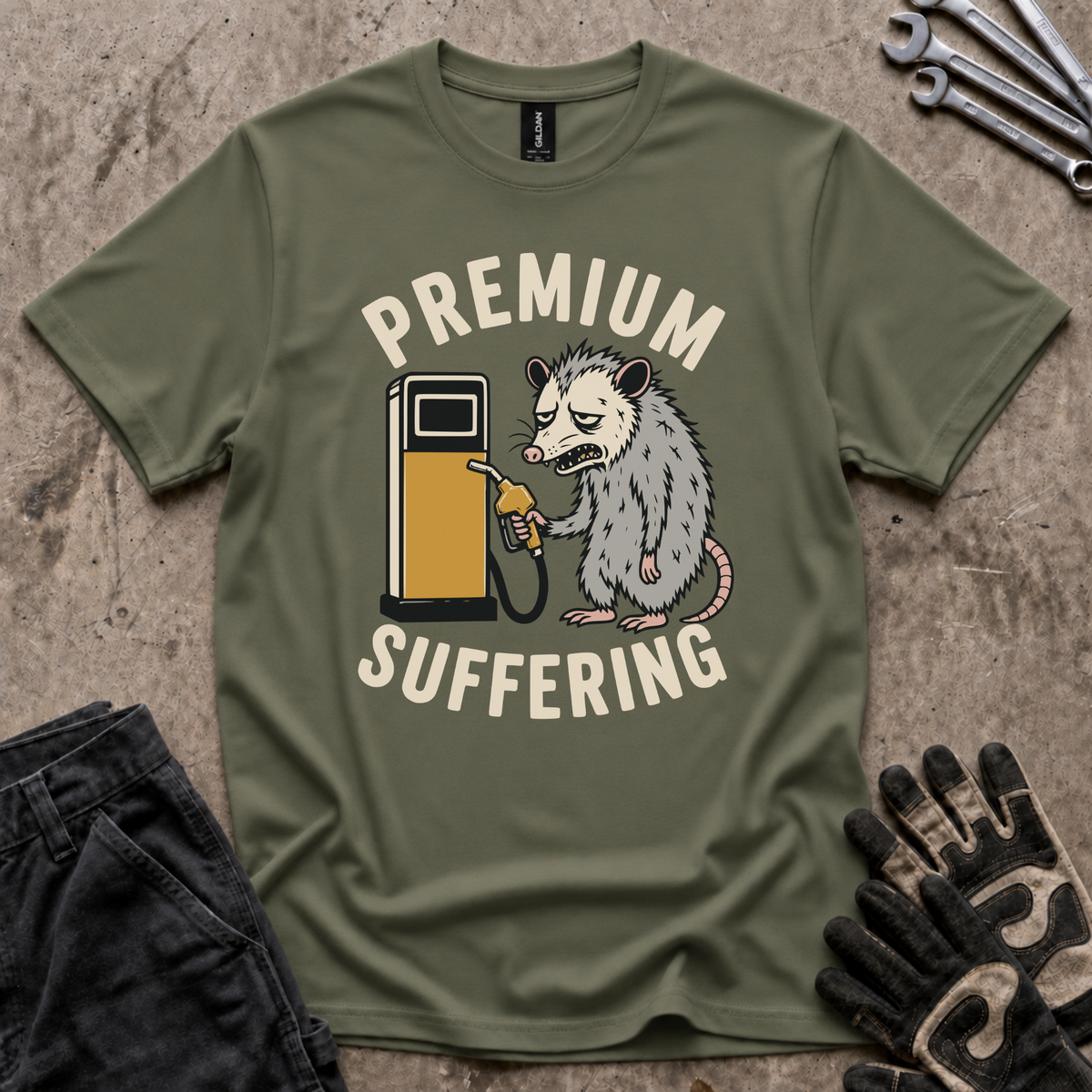 Suffering Opossum T-Shirt