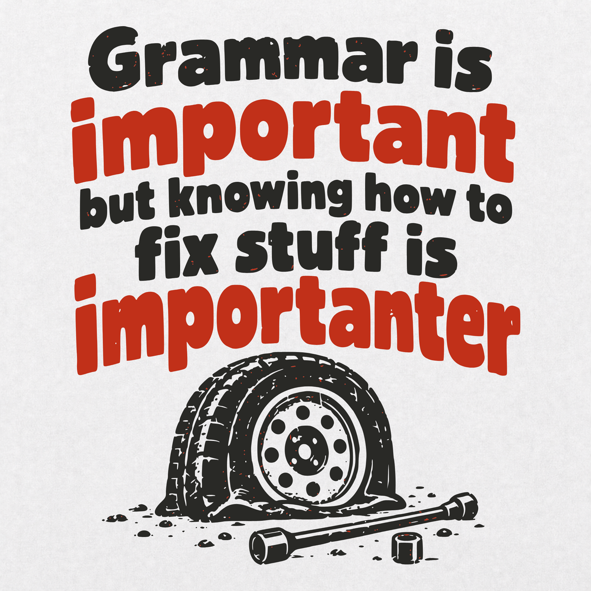 Grammar Is Important T-shirt