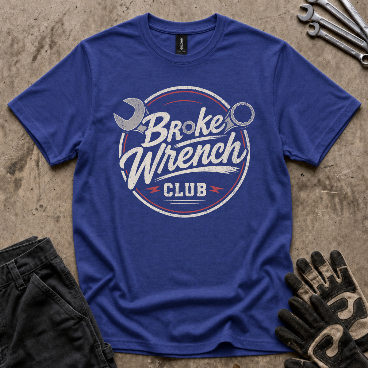 Broke Wrench Club Logo T-Shirt