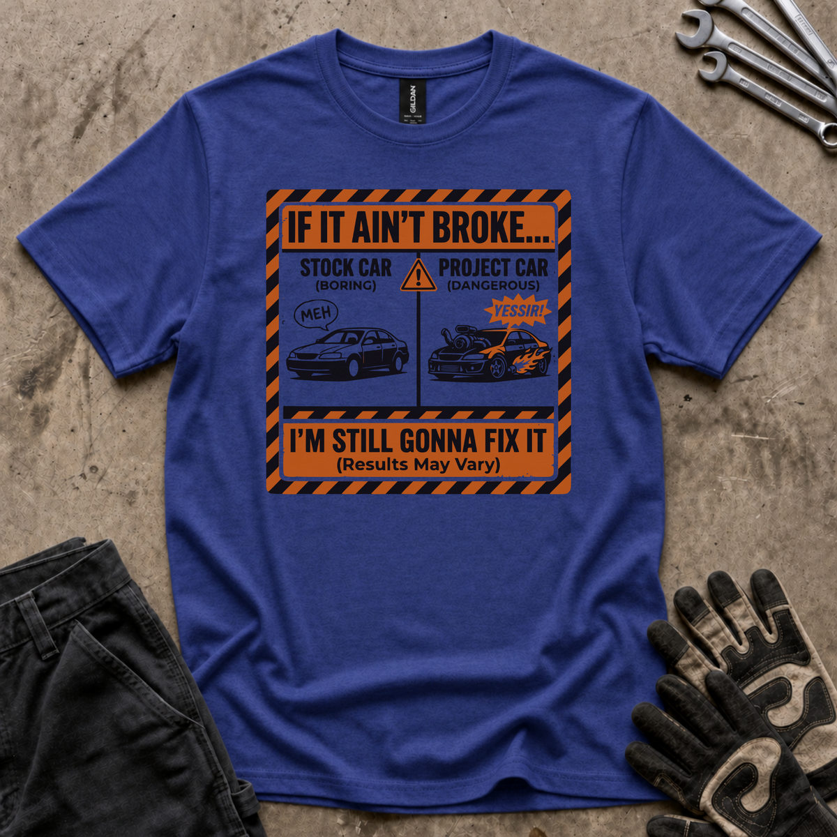 Fix It Warning T-Shirt