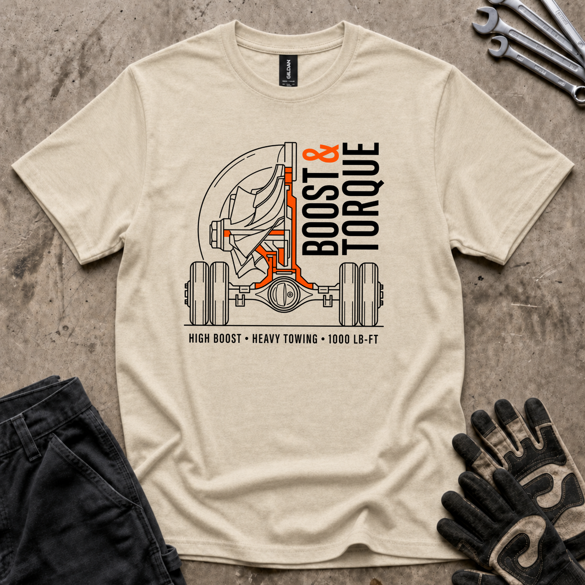 Boost and Torque T-Shirt