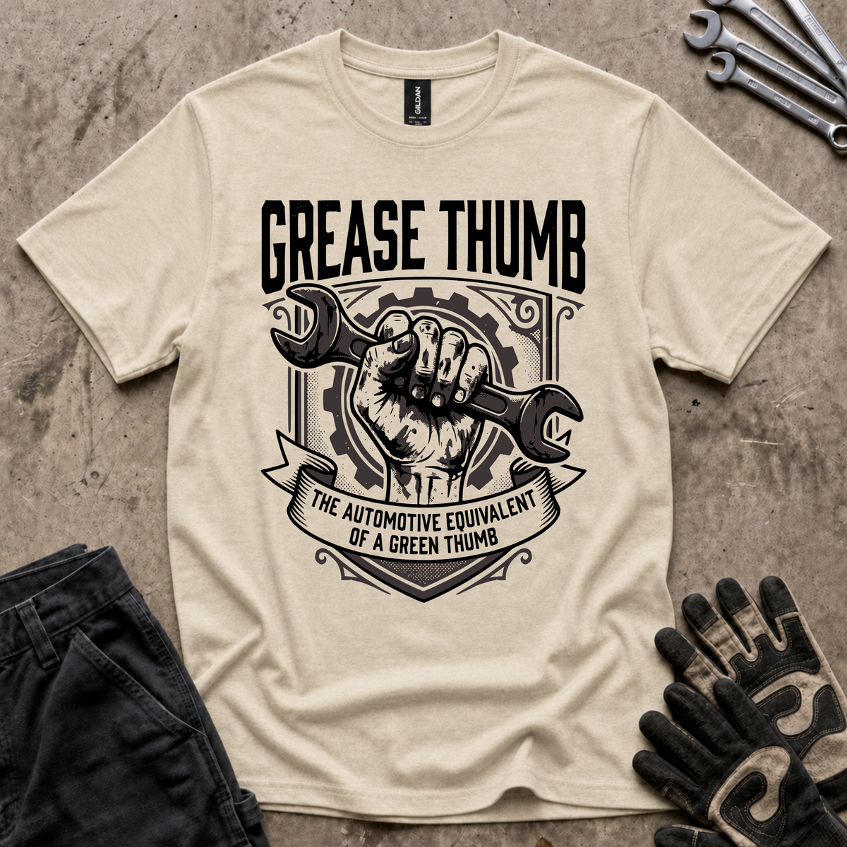 Grease Thumb T-Shirt