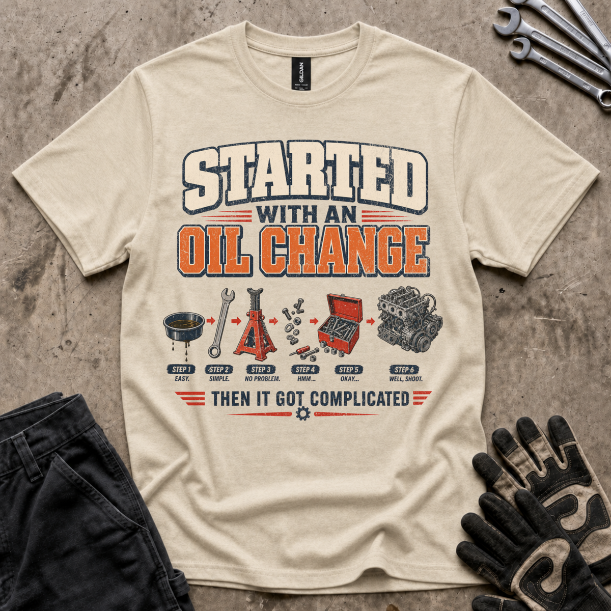 Oil Change T-Shirt