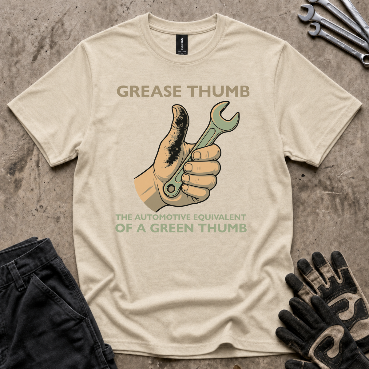 Grease Thumb T-Shirt