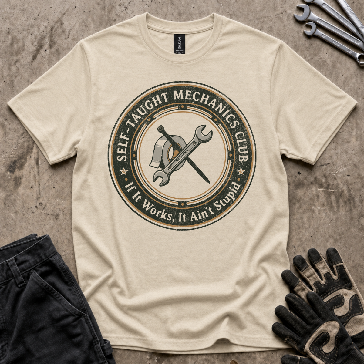 Self-Taught Mechanics T-Shirt