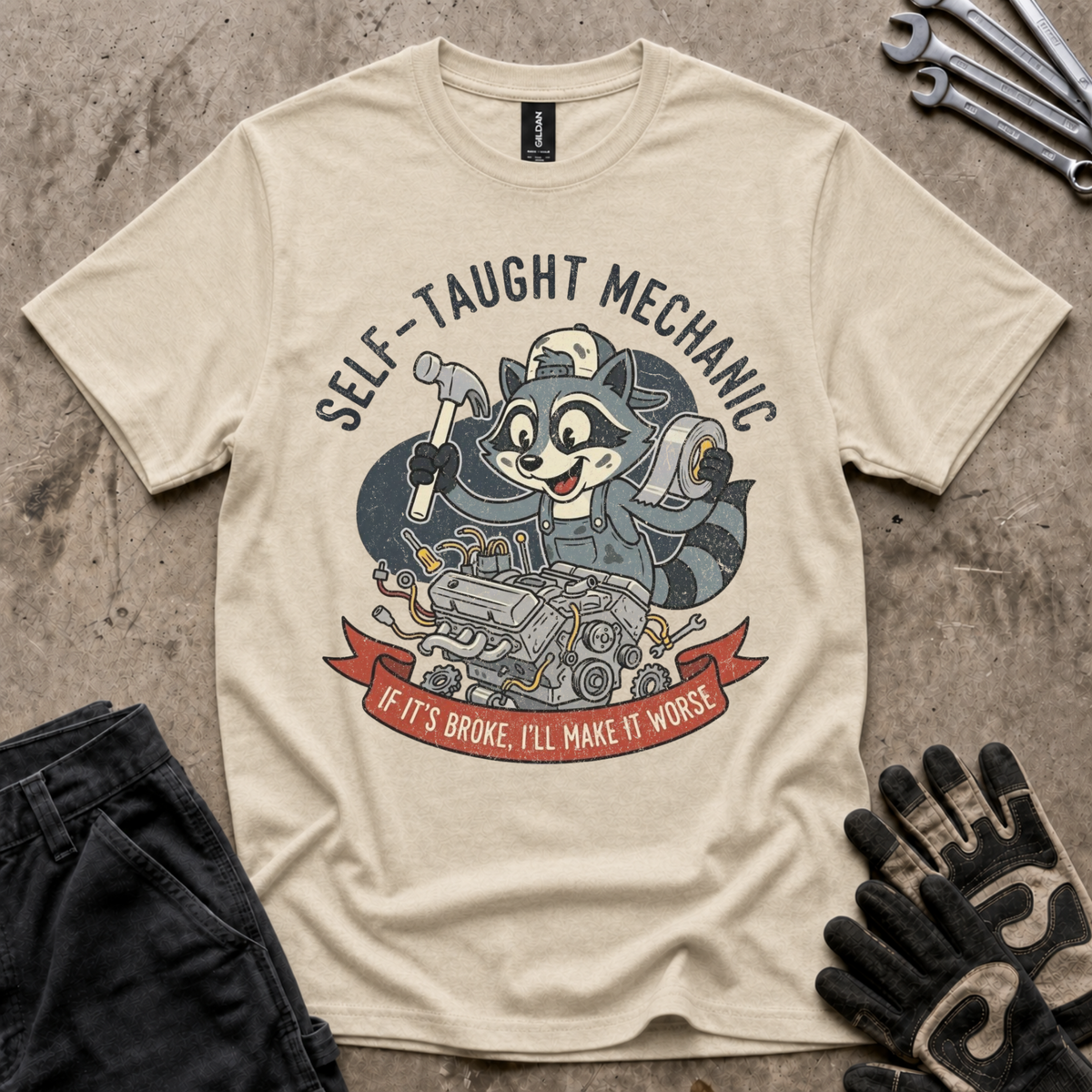 Self-Taught Mechanic T-Shirt