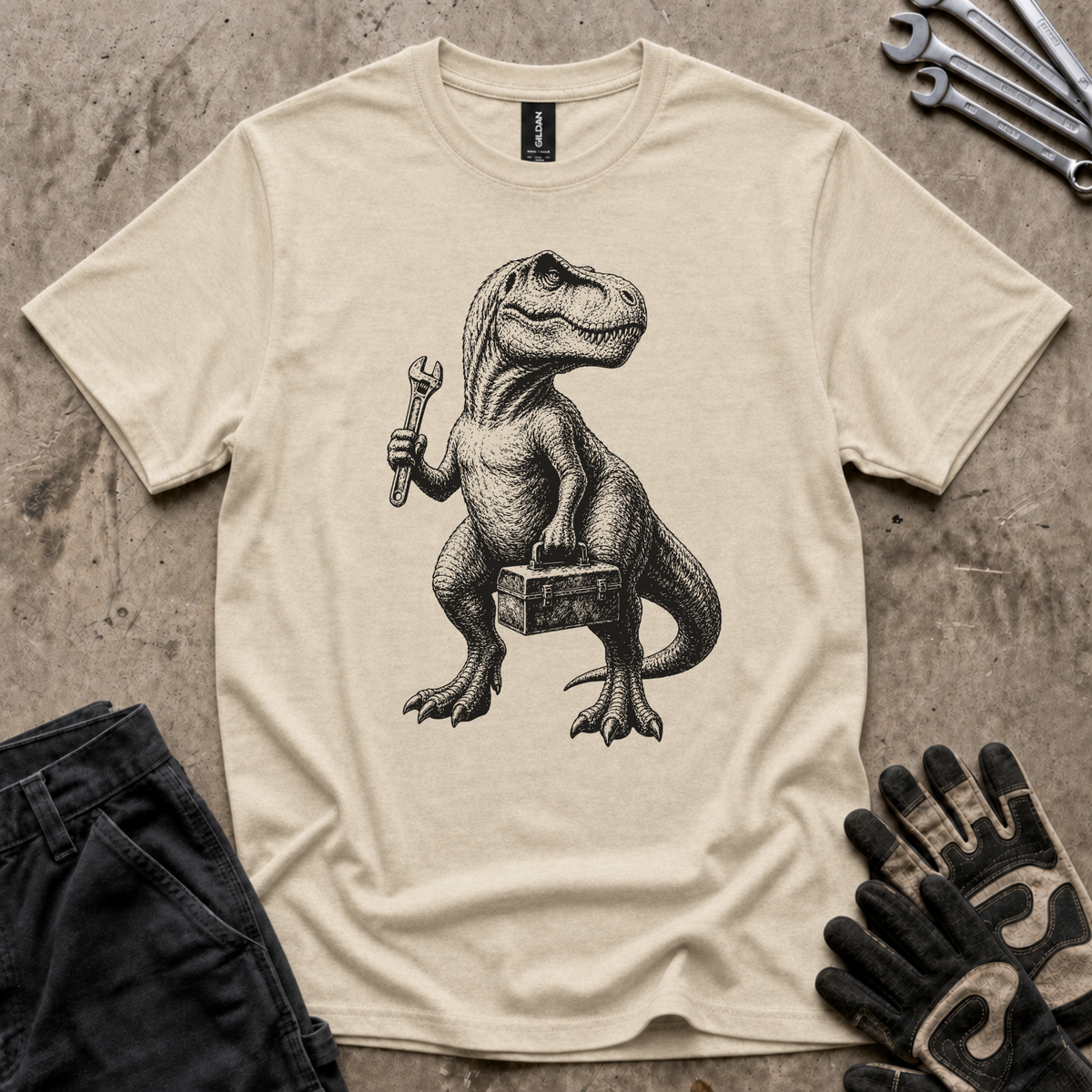 T-Rex Mechanic T-Shirt