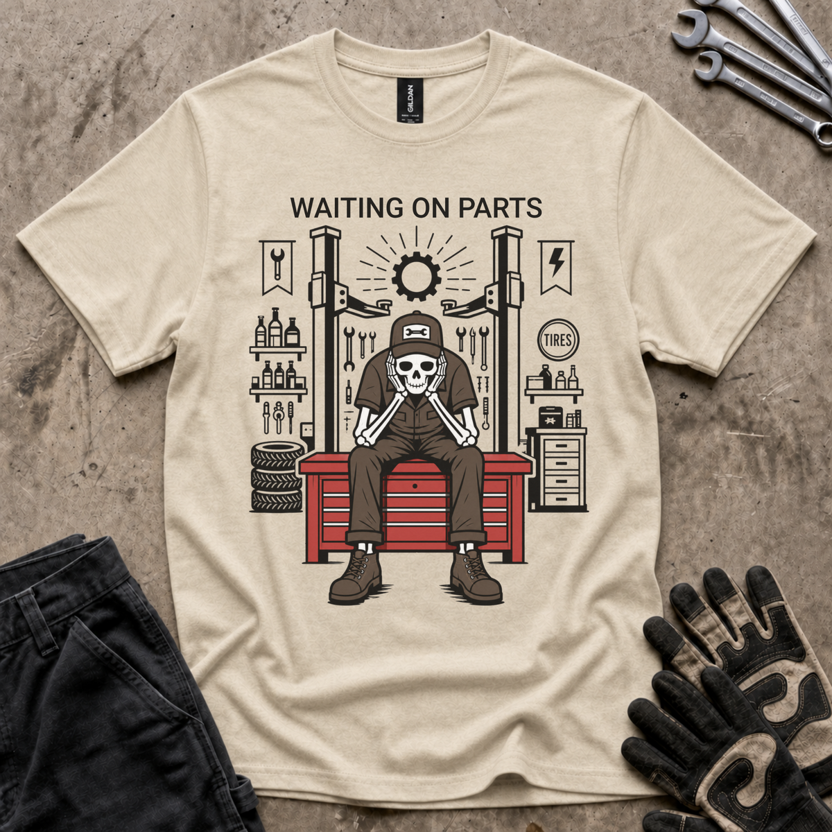 Waiting On Parts T-Shirt