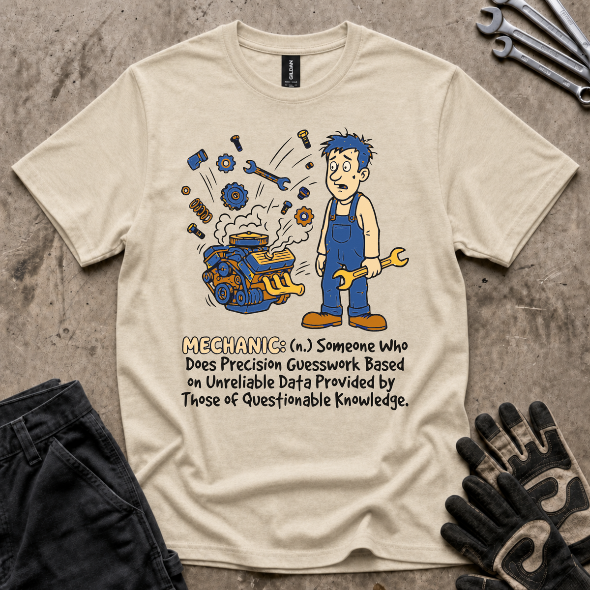 Mechanic Definition T-Shirt