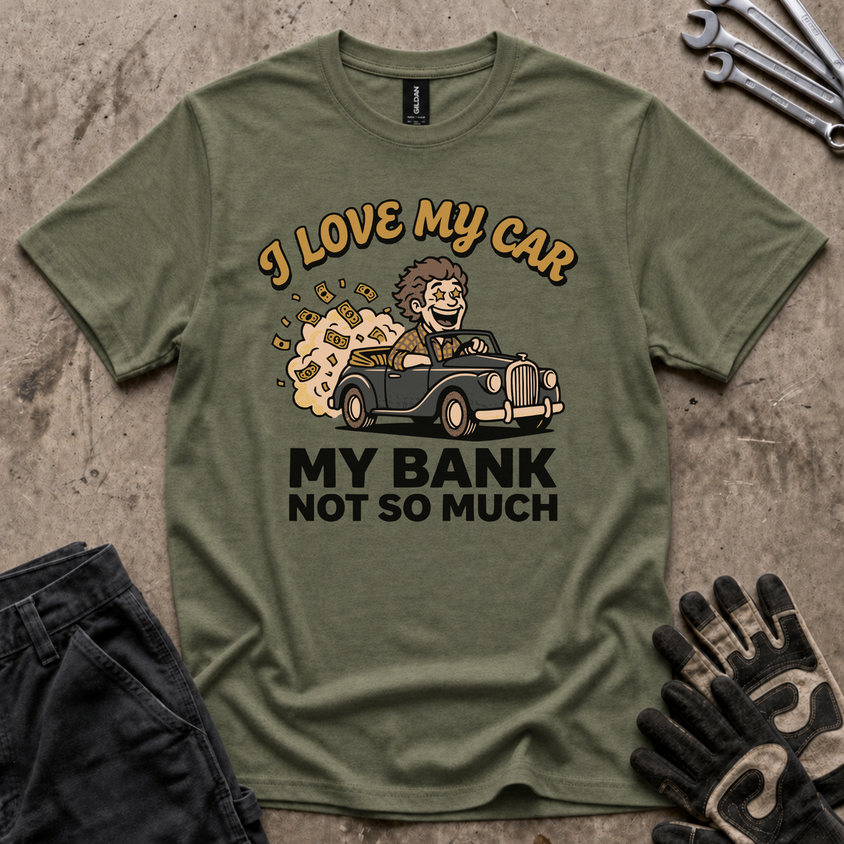 I Love My Car T-Shirt