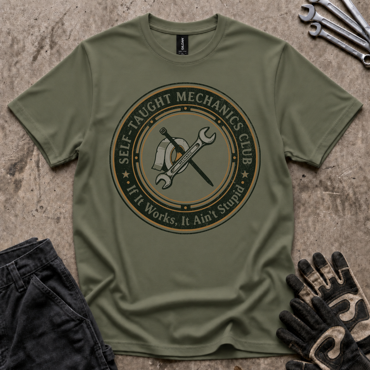 Self-Taught Mechanics T-Shirt