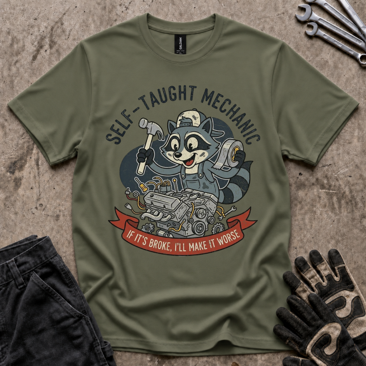 Self-Taught Mechanic T-Shirt