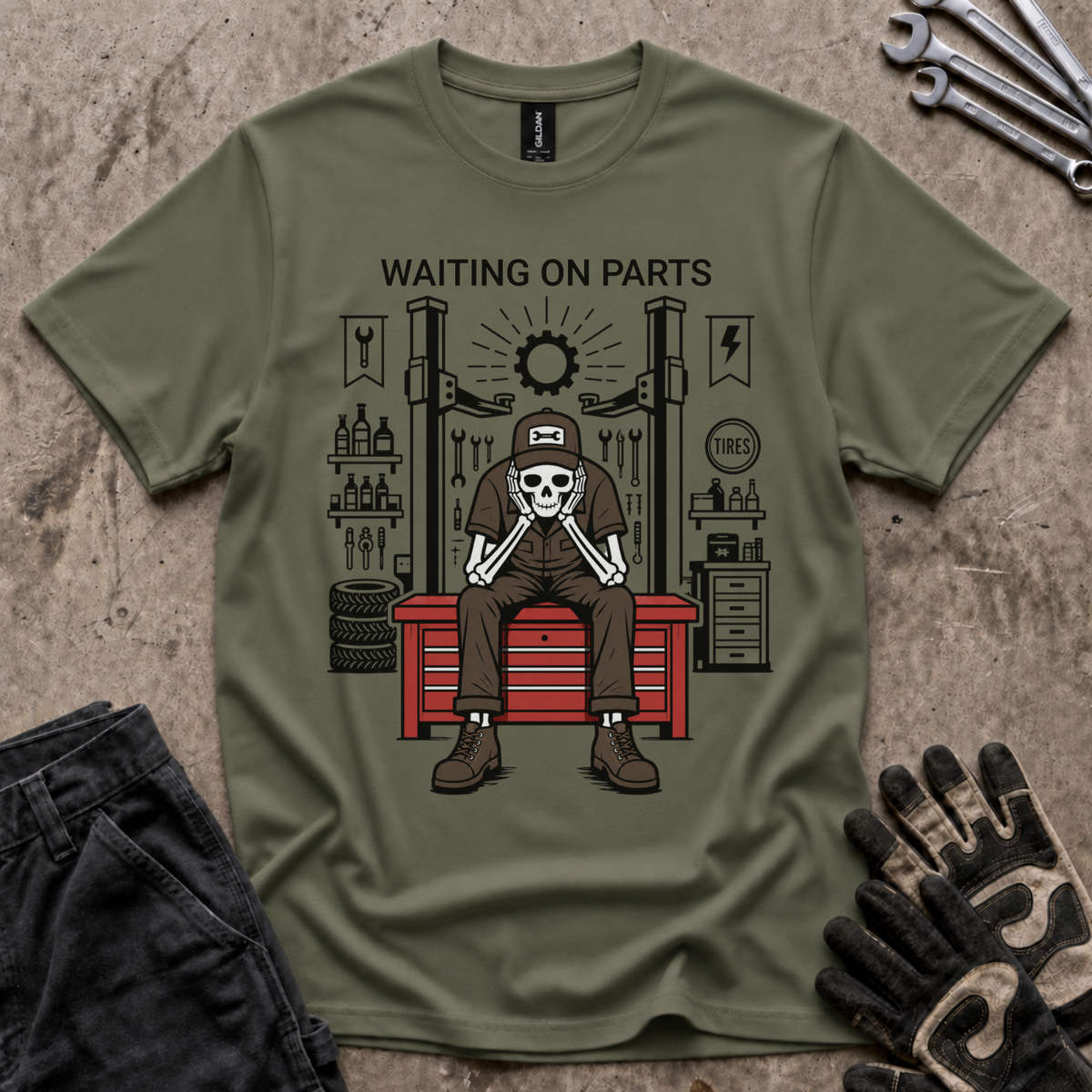 Waiting On Parts T-Shirt