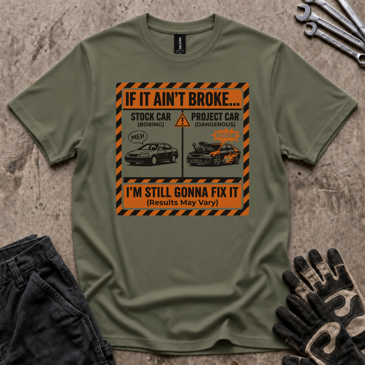 Fix It Warning T-Shirt