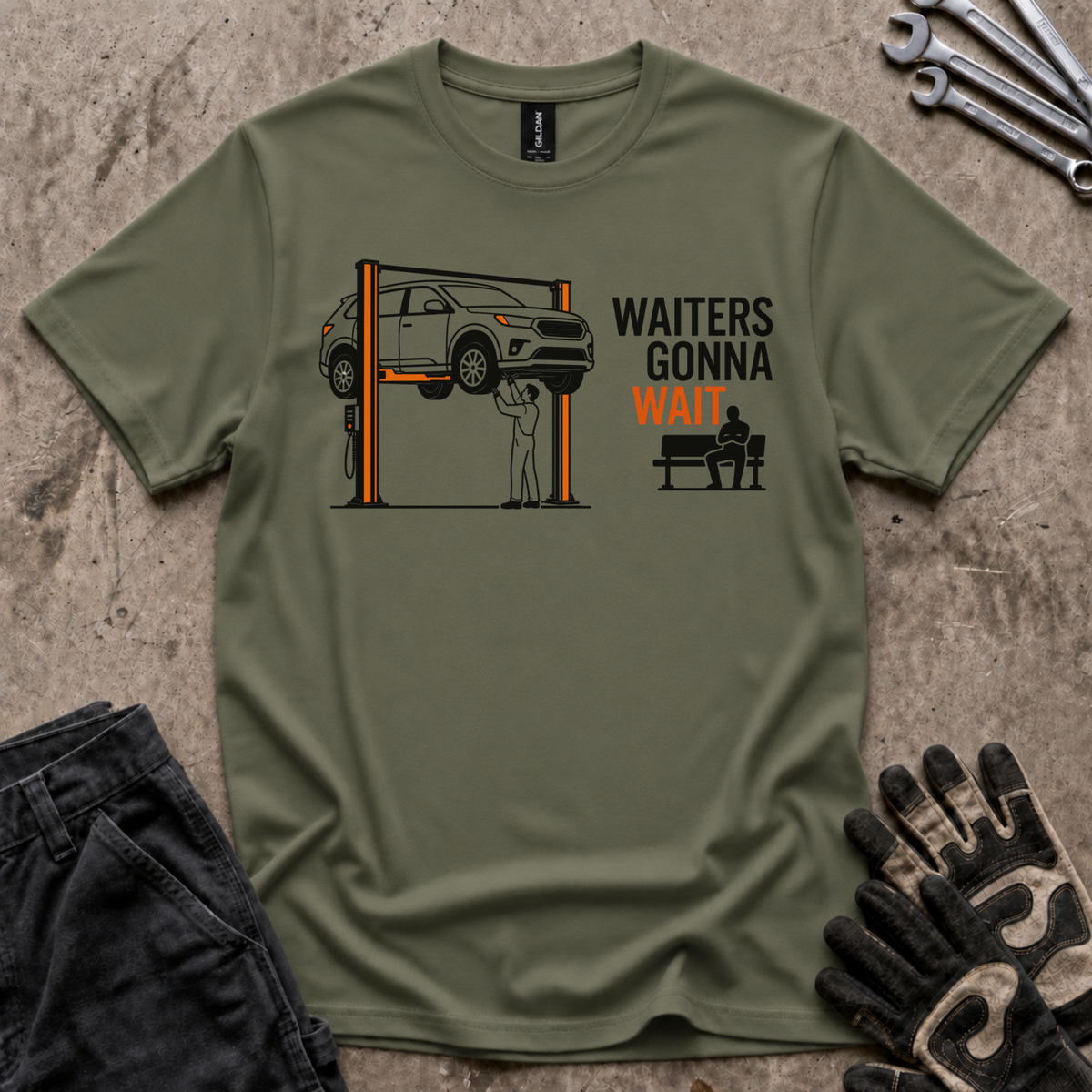 Waiters Gonna Wait T-Shirt
