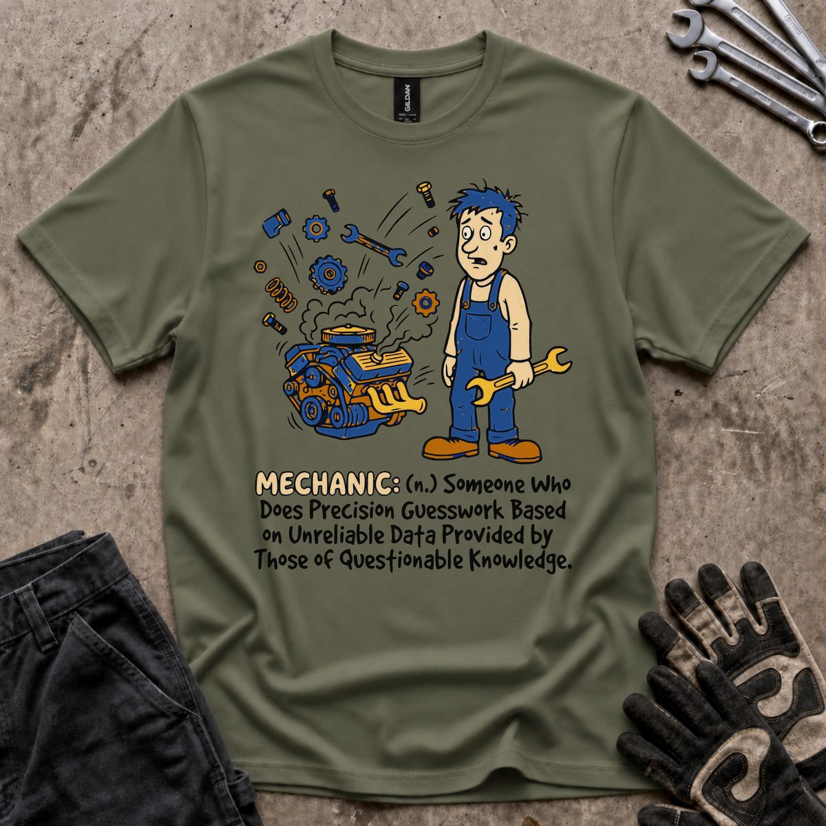 Mechanic Definition T-Shirt