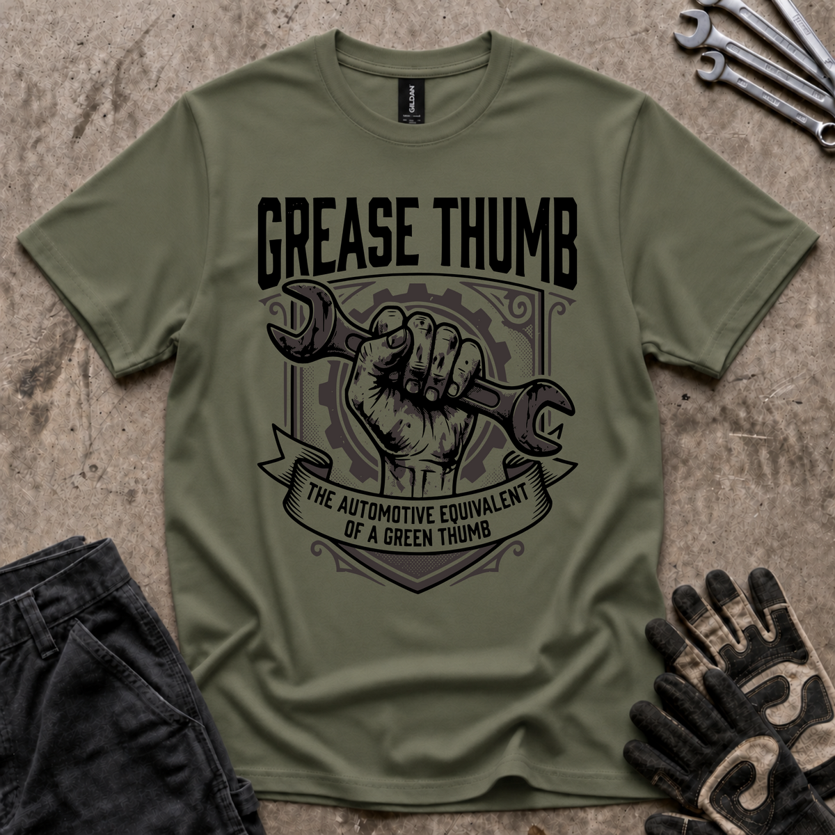 Grease Thumb T-Shirt