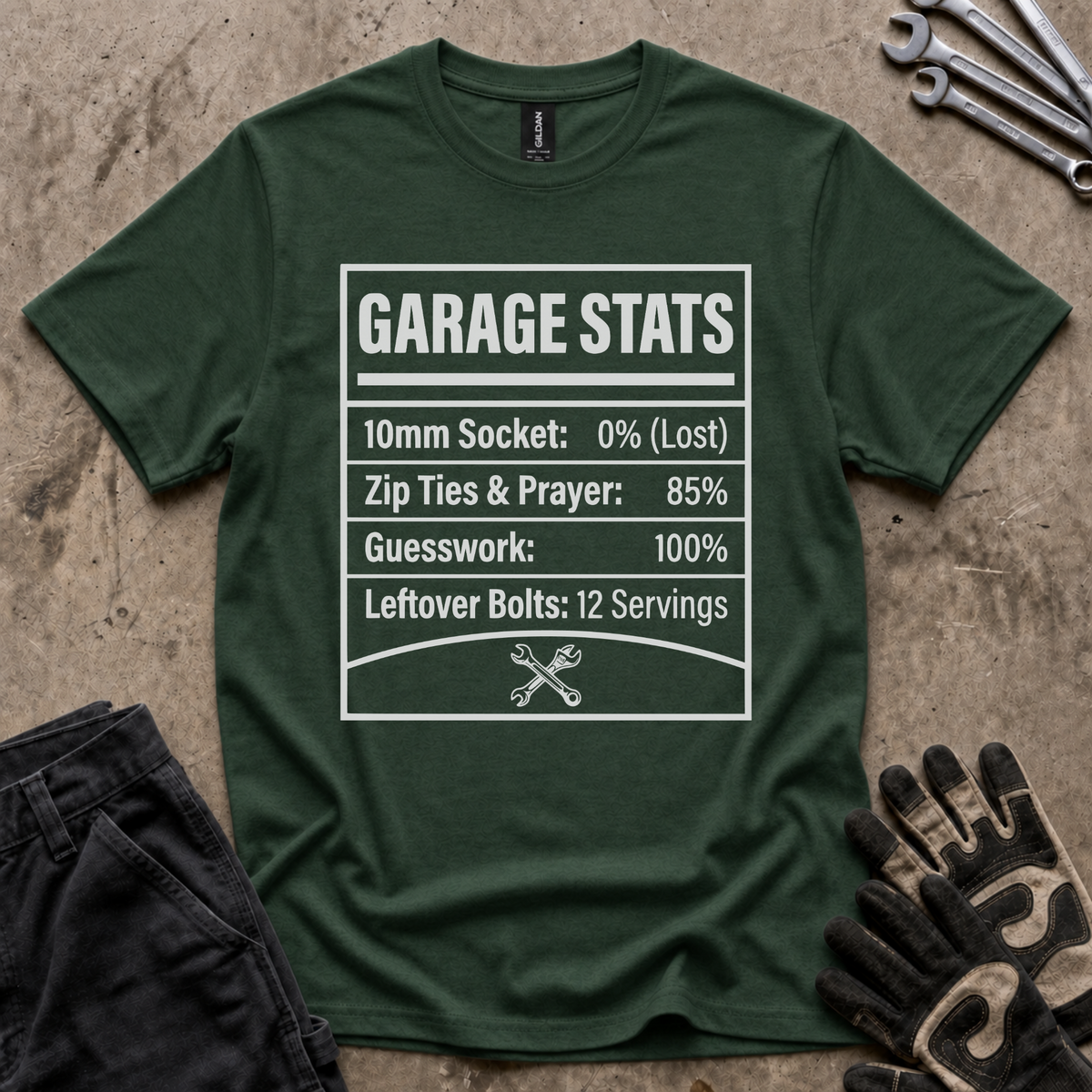Garage Stats T-Shirt