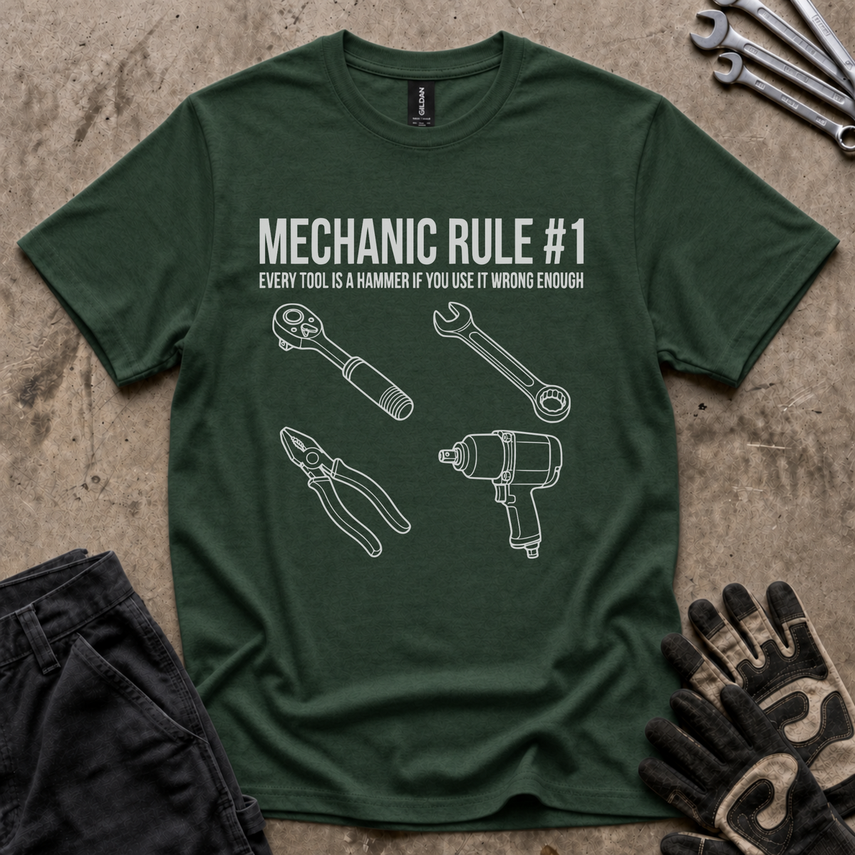 Mechanic Rule #1 T-Shirt