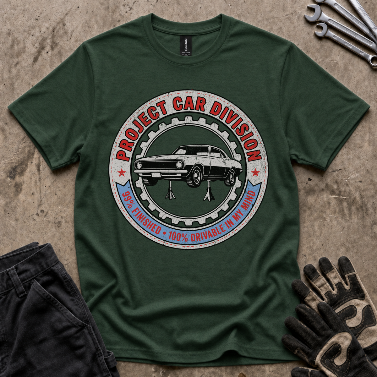 Project Car Division T-Shirt