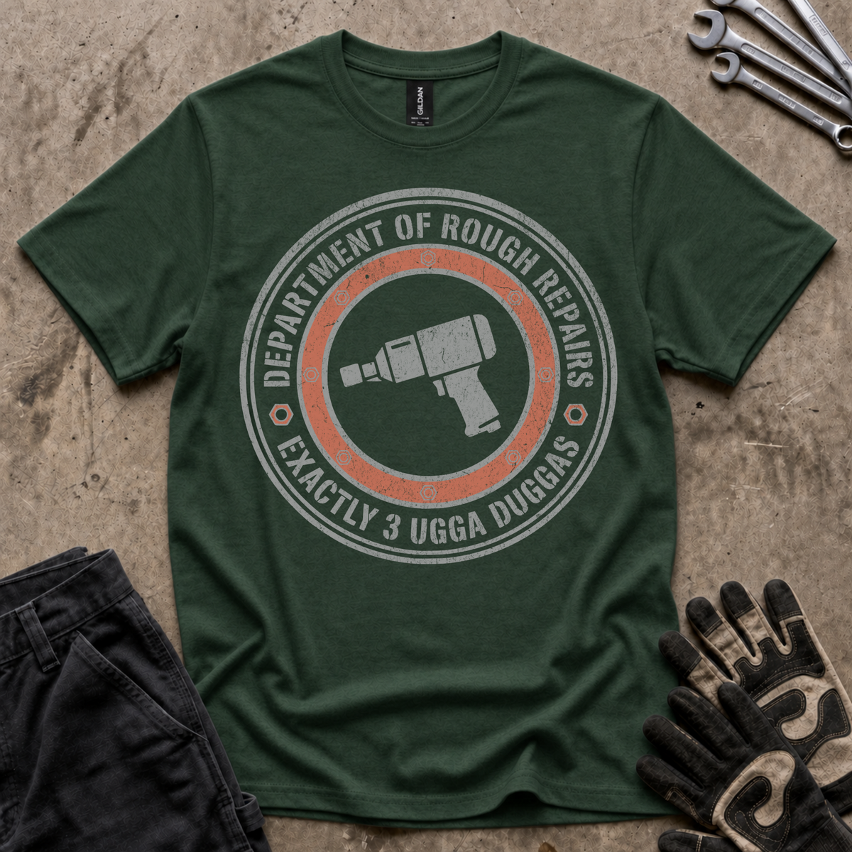 Rough Repairs Department T-Shirt