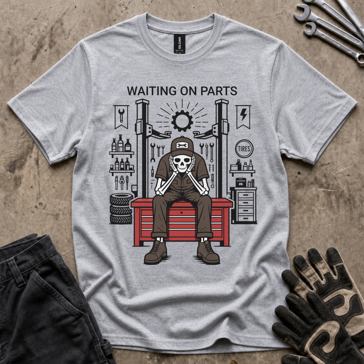 Waiting On Parts T-Shirt