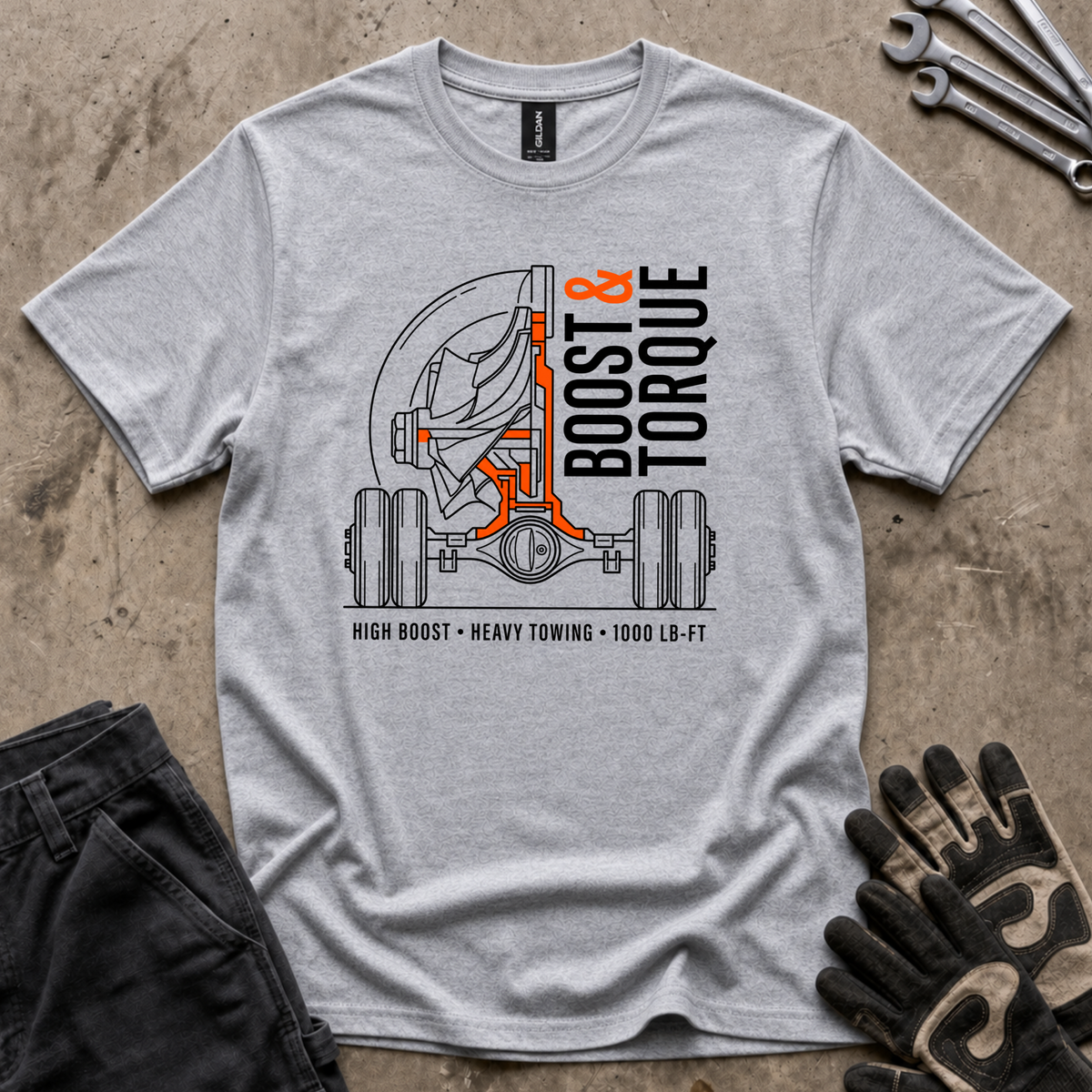 Boost and Torque T-Shirt
