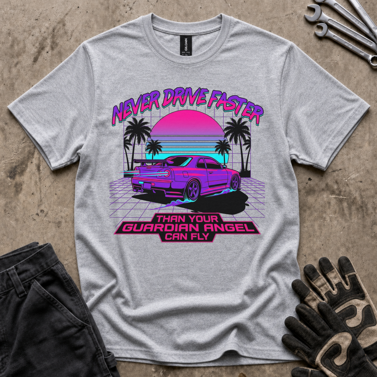 Never Drive Faster T-Shirt