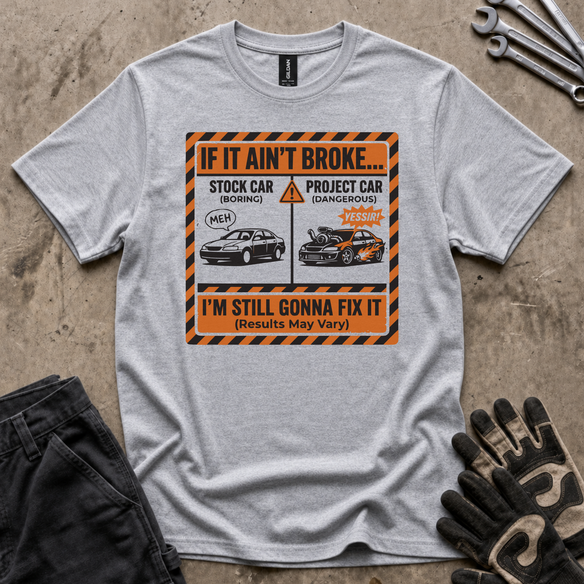 Fix It Warning T-Shirt