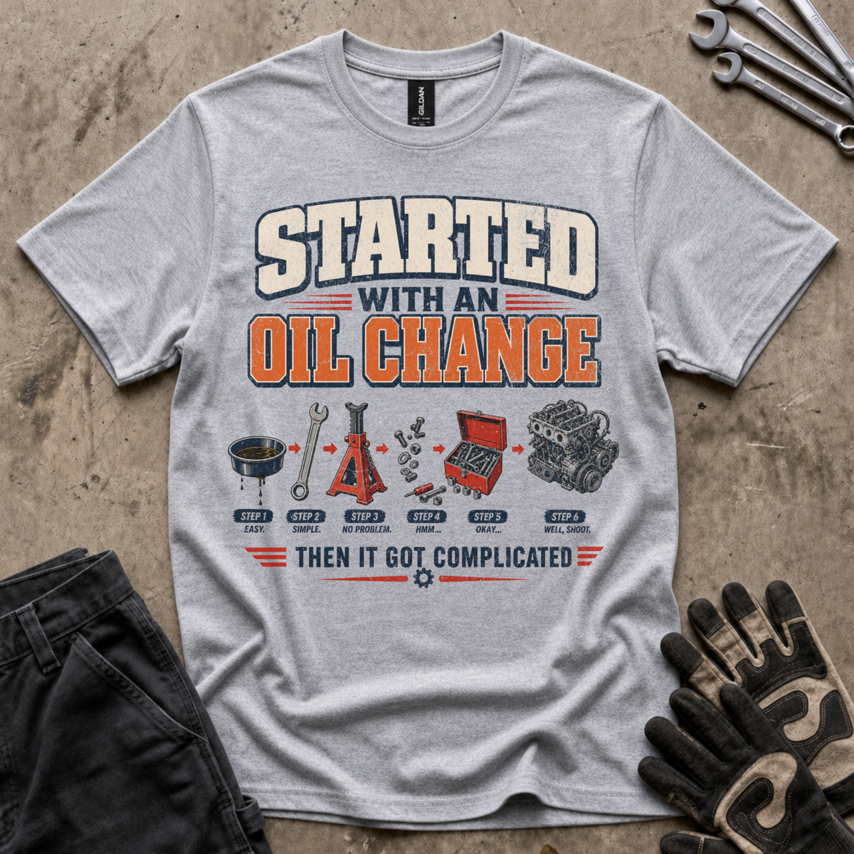 Oil Change T-Shirt
