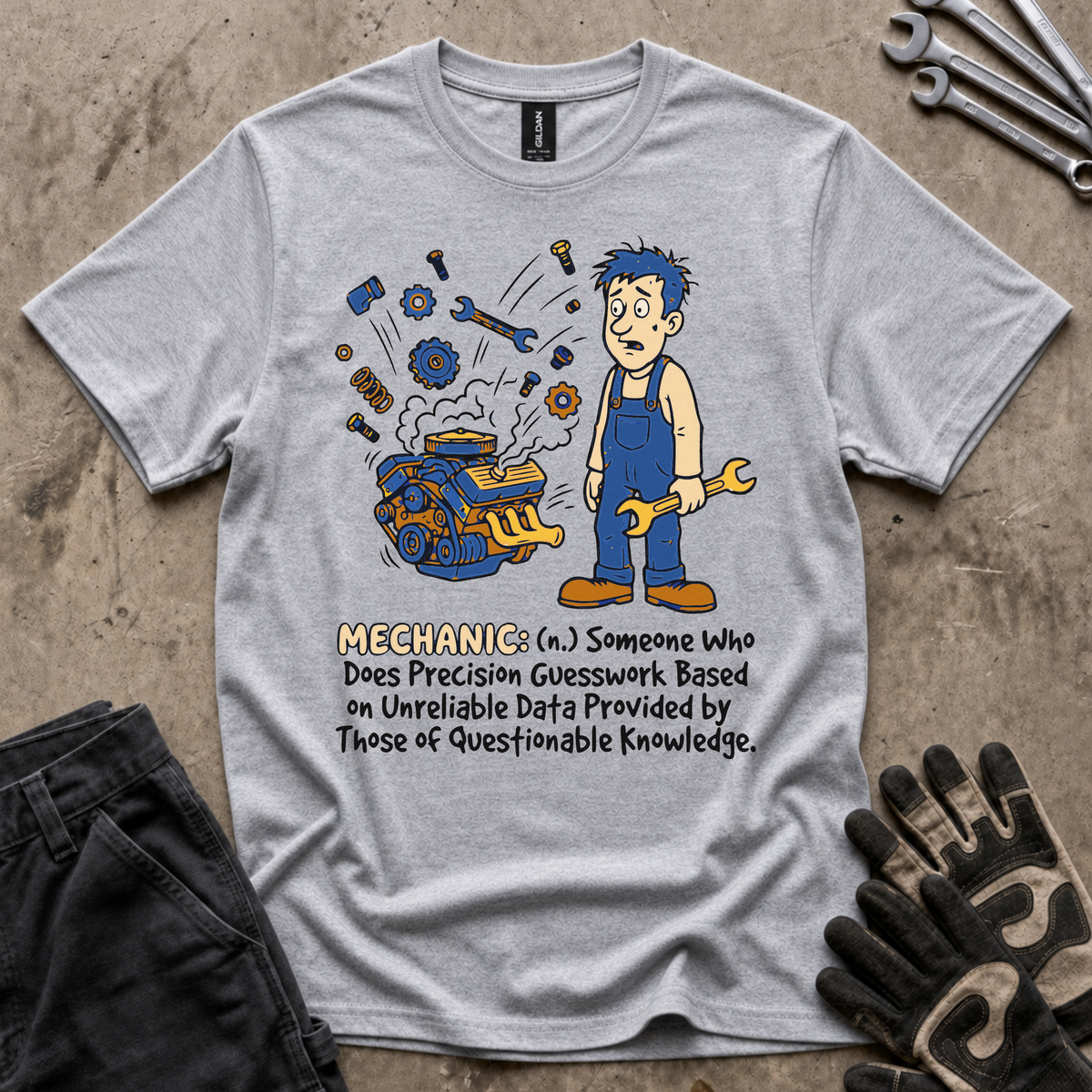 Mechanic Definition T-Shirt
