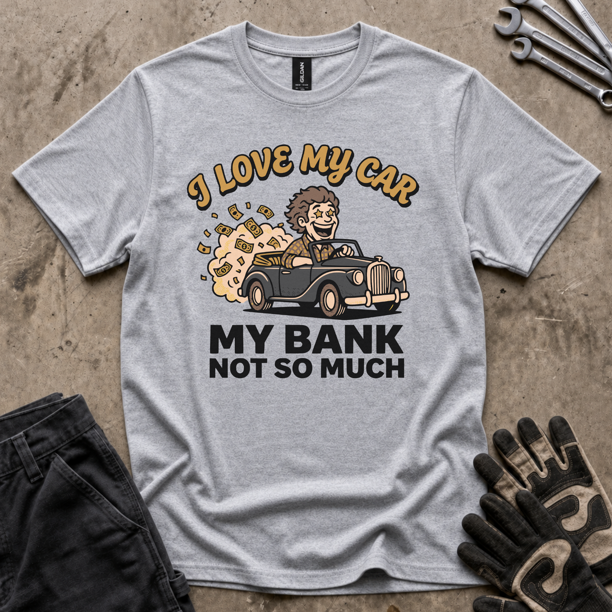 I Love My Car T-Shirt