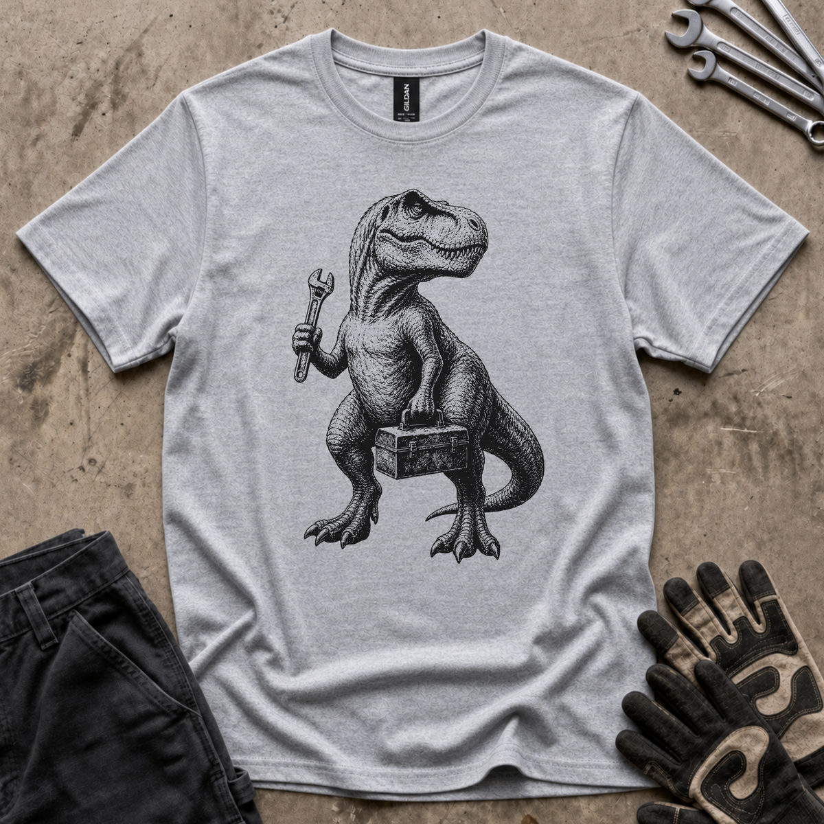 T-Rex Mechanic T-Shirt