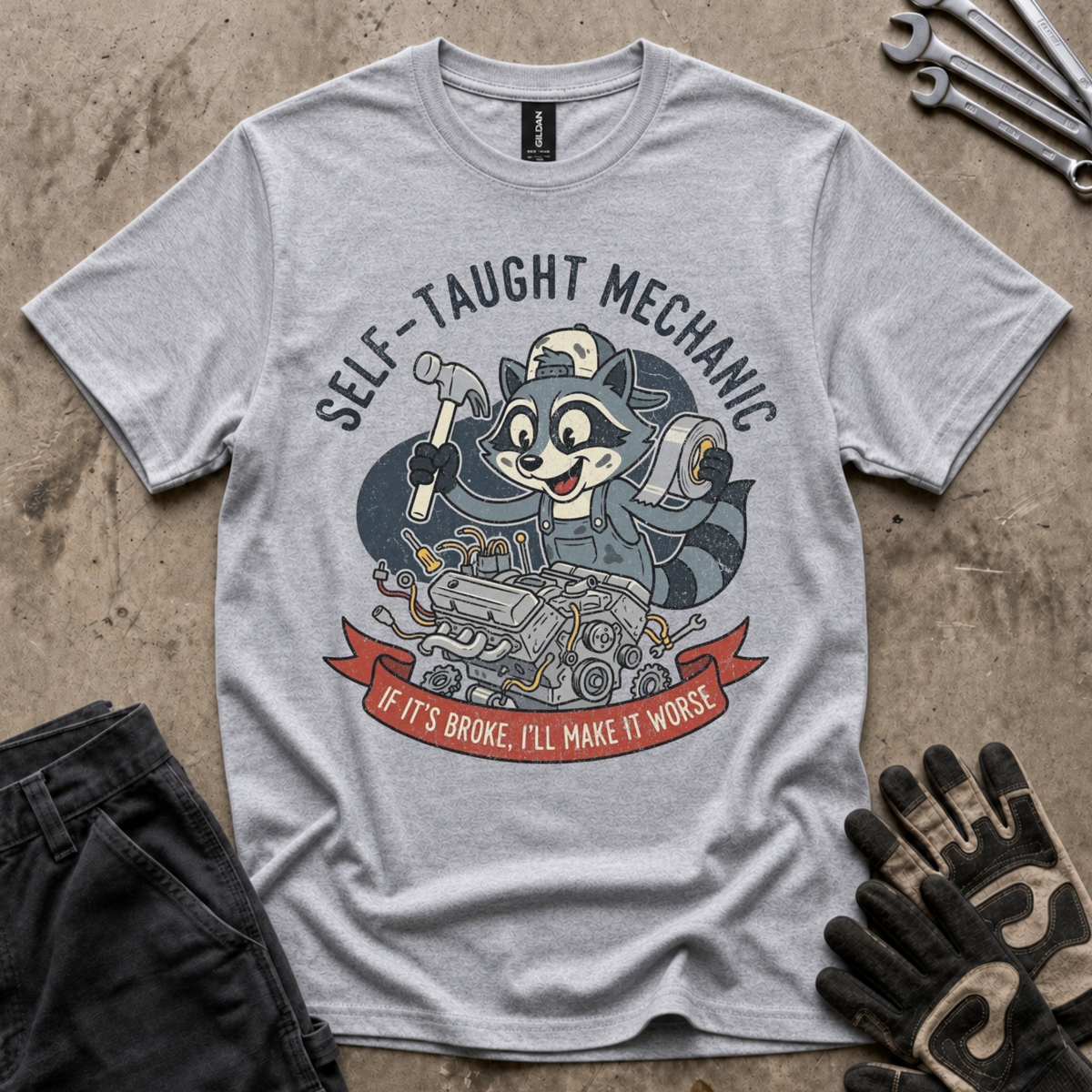 Self-Taught Mechanic T-Shirt