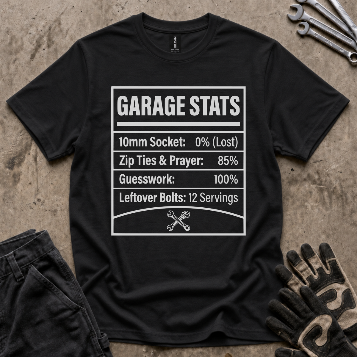 Garage Stats T-Shirt