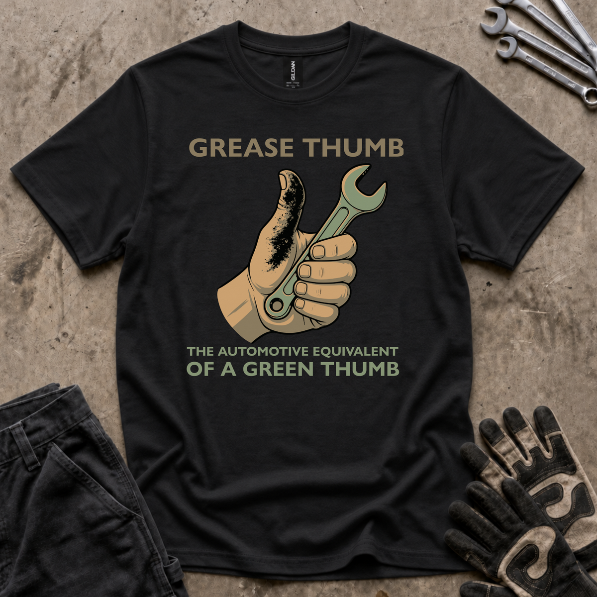Grease Thumb T-Shirt