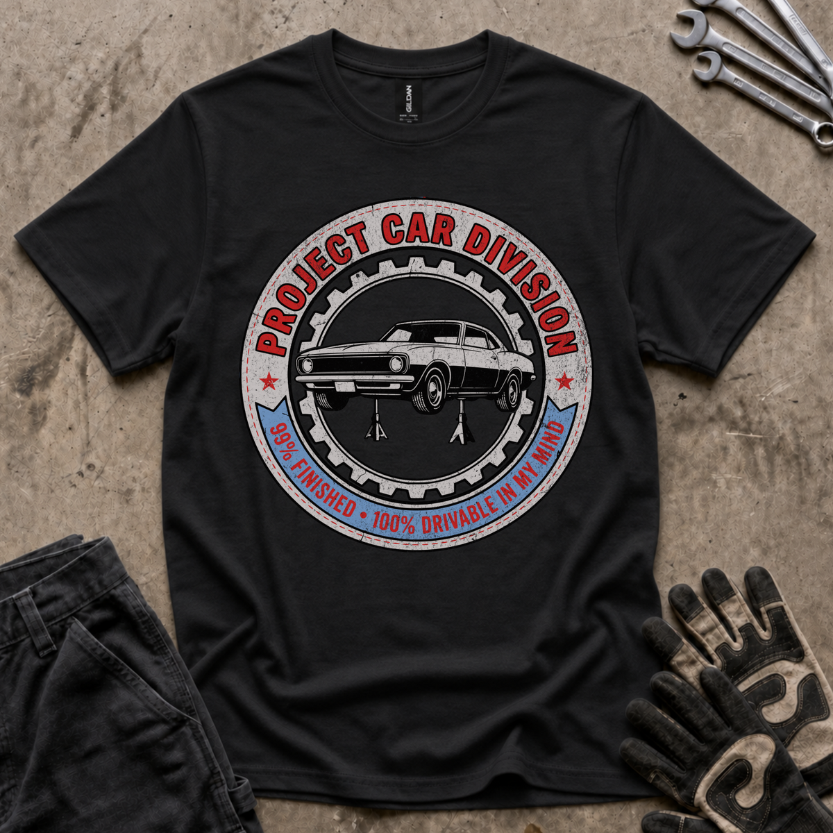 Project Car Division T-Shirt