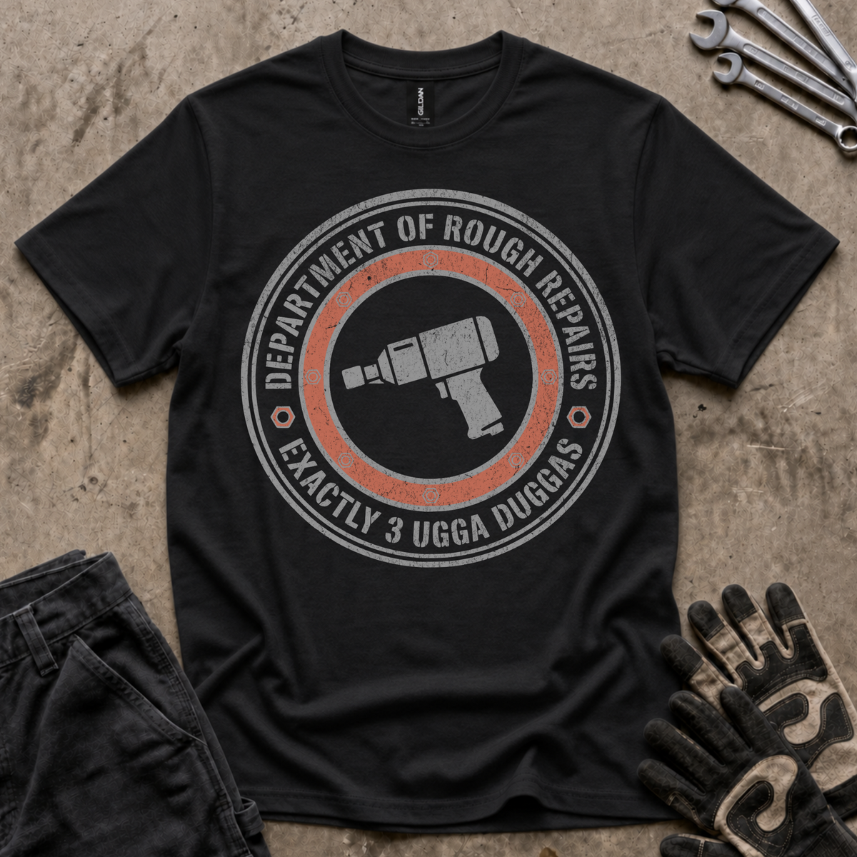 Rough Repairs Department T-Shirt