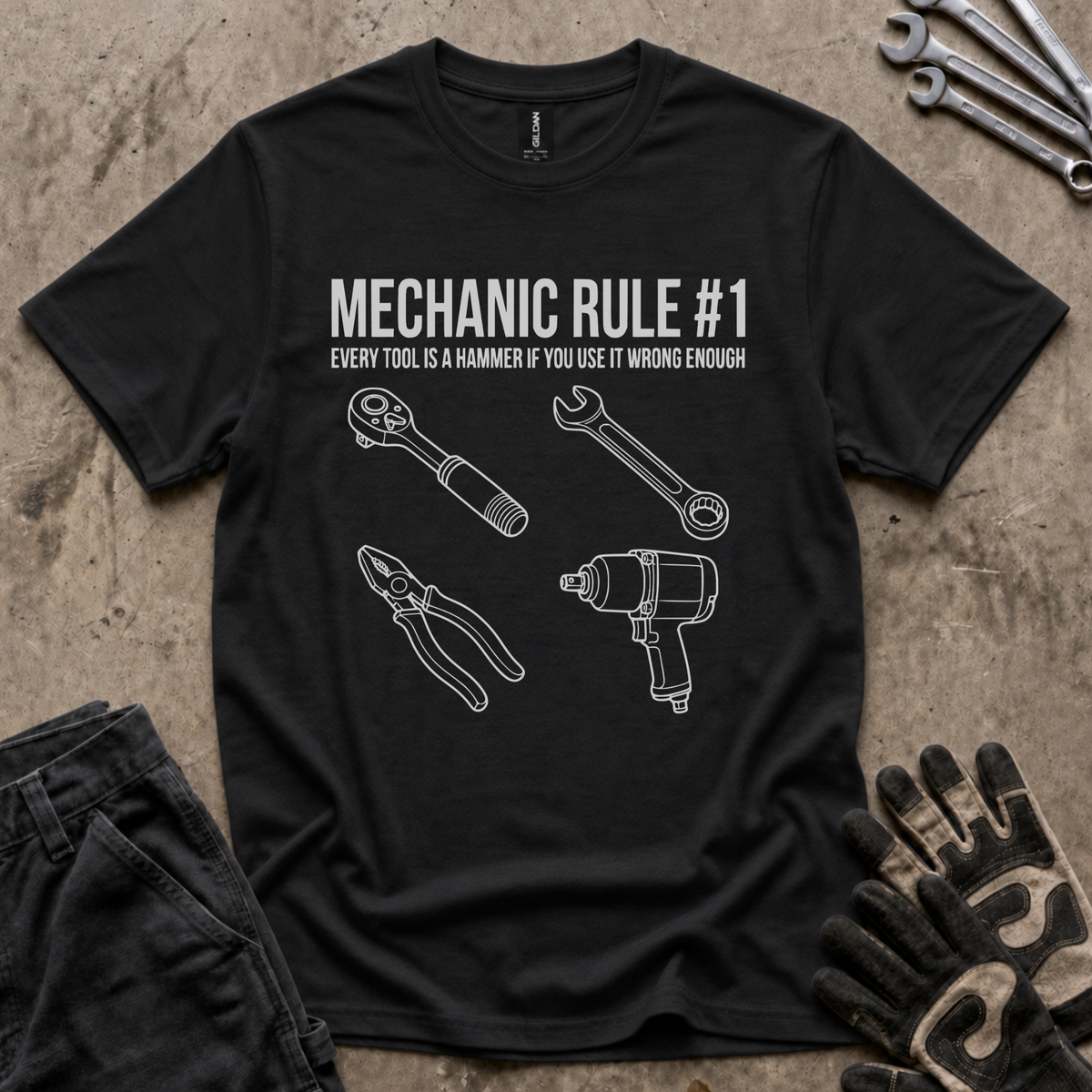 Mechanic Rule #1 T-Shirt