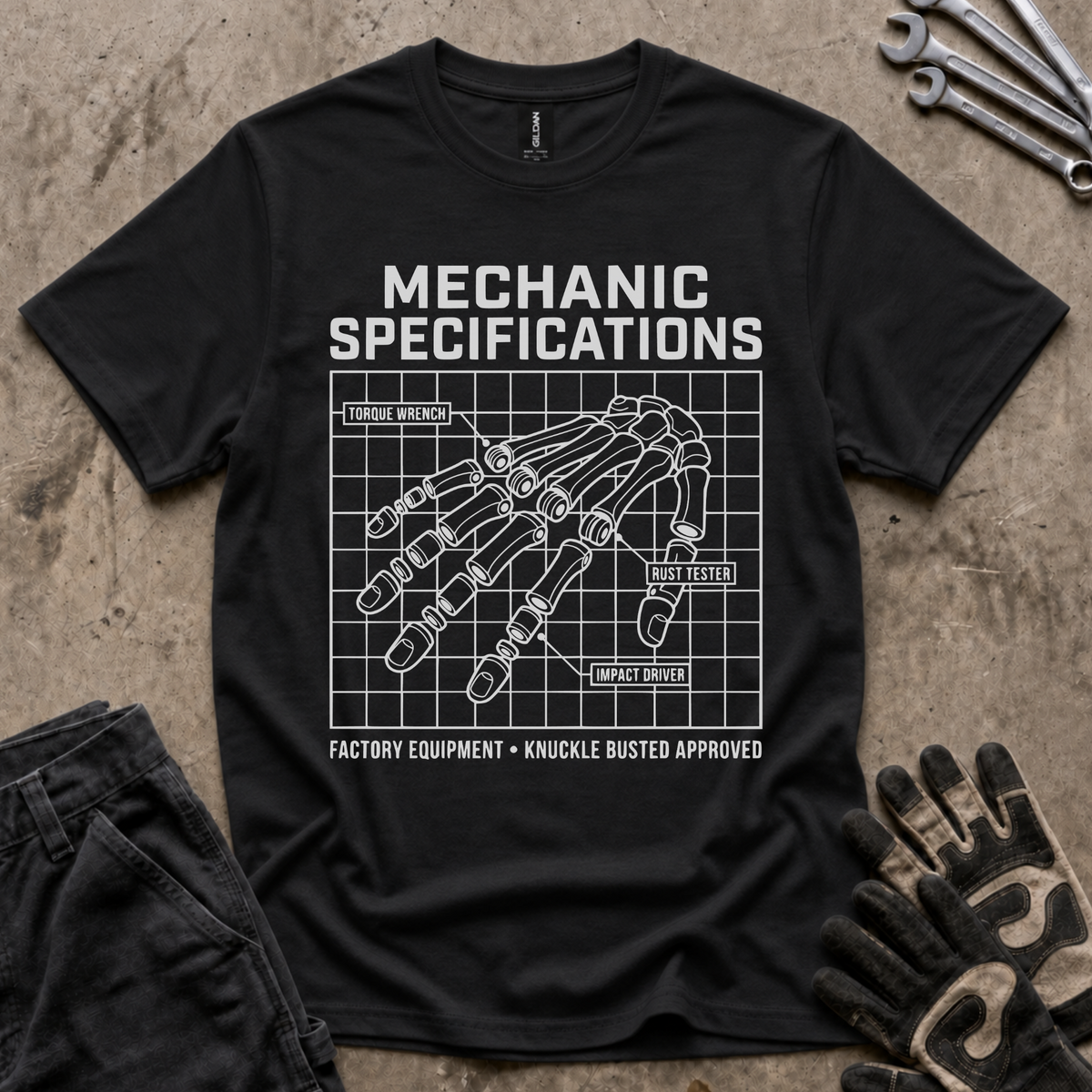Mechanic spefications T-Shirt