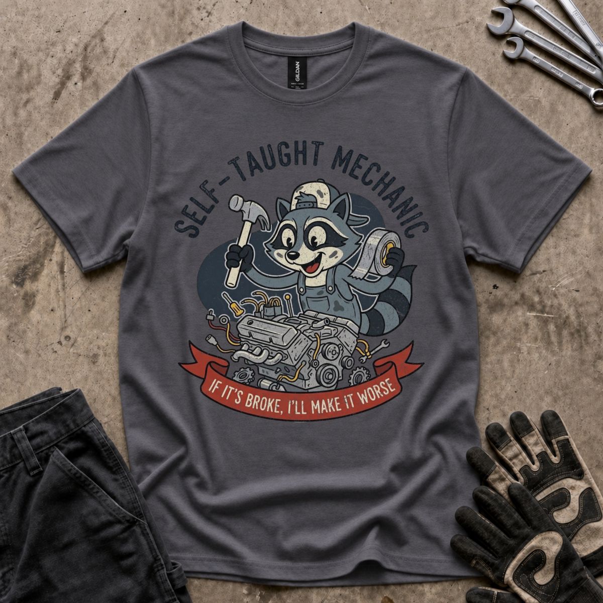 Self-Taught Mechanic T-Shirt