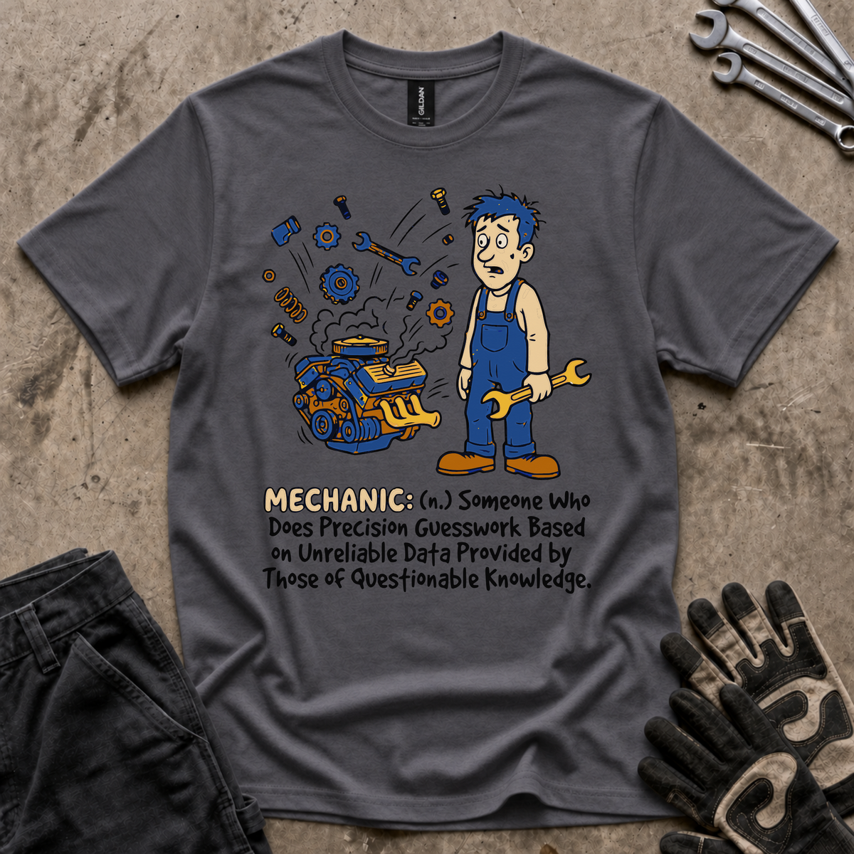 Mechanic Definition T-Shirt