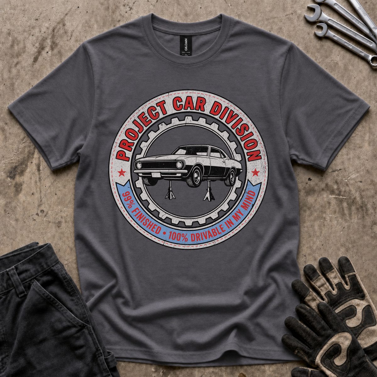 Project Car Division T-Shirt