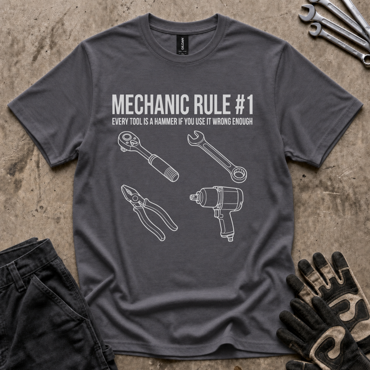 Mechanic Rule #1 T-Shirt