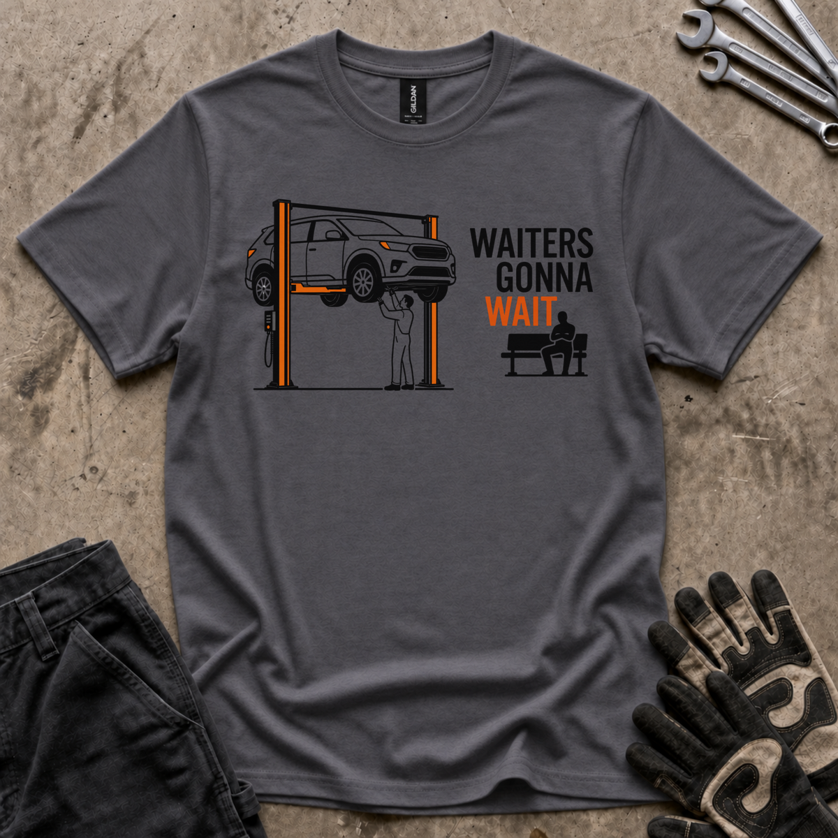 Waiters Gonna Wait T-Shirt